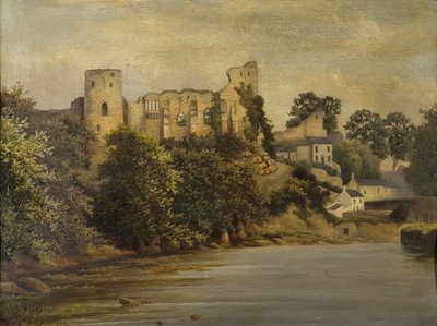 Die Burg, Barnard Castle von James Miller Brown