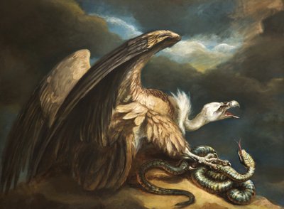 Geier und Schlange, 1798 von James Northcote