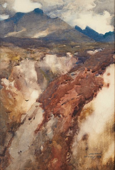 Insel Skye (Aquarell) von James Paterson