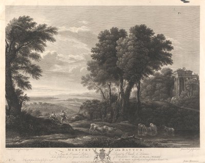 Merkur und Battus von James Peak