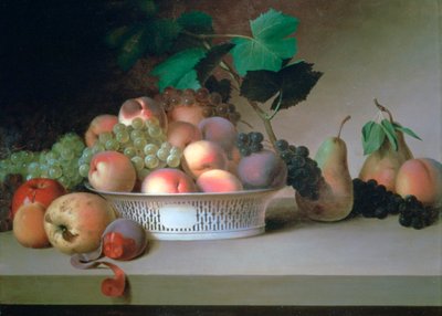 Überfluss an Früchten, ca. 1820 von James Peale