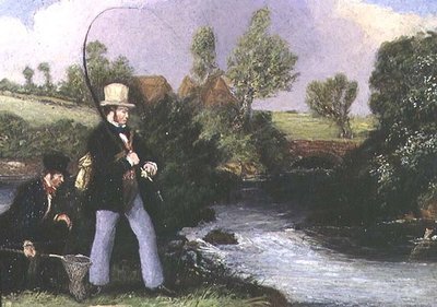 Angelszene von James Pollard