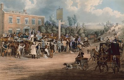 Das Lord Nelson Inn, Cheam von James Pollard
