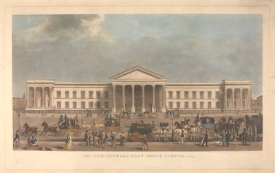 Das neue Hauptpostamt, London von James Pollard
