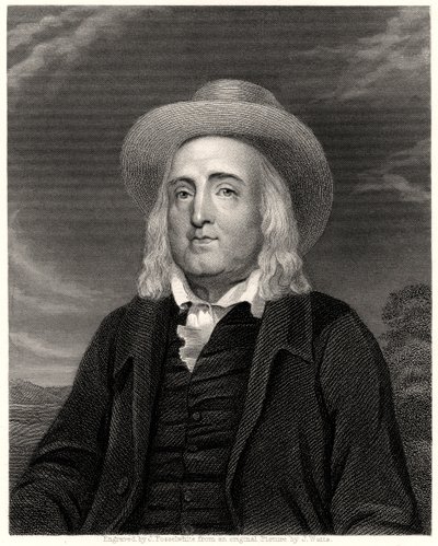 Jeremy Bentham, 19. Jahrhundert von James Posselwhite
