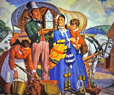 Der reisende Verkäufer von James Reid (after) Lambdin