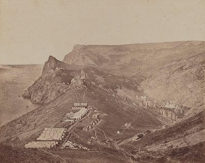 Befestigung über dem Hafen von Balaklawa von James Robertson
