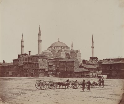 Hagia Sophia vom Hippodromplatz von James Robertson