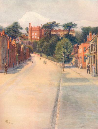 Castle Street, Farnham, 1911 von James S Ogilvy
