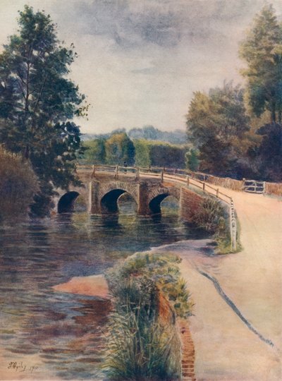 Eashing Bridge, 1911, 1914 von James S Ogilvy