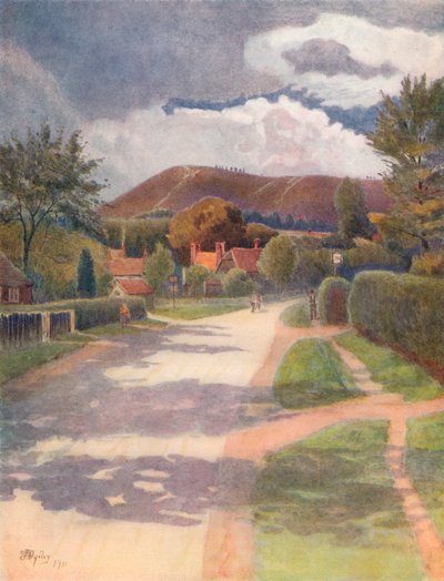 Ewehurst Village, 1911, 1914 von James S Ogilvy
