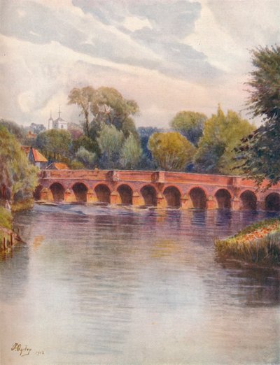 Leatherhead Bridge von James S Ogilvy