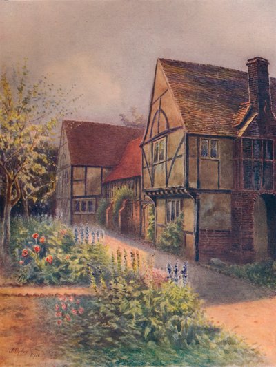 Manor House, Walton-On-Thames, 1911 von James S Ogilvy