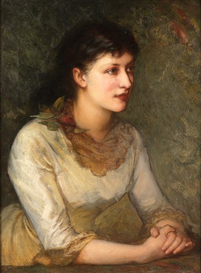 Eine elegante junge Frau von James Sant