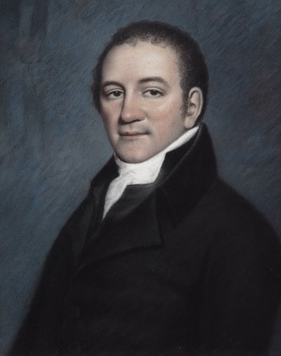 Rev. Richard Watson (Pastell auf grauem Papier) von James Sharples