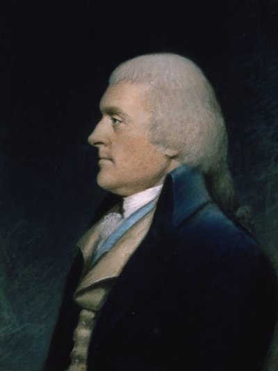 Thomas Jefferson (1743-1826) ca. 1797 von James Sharples