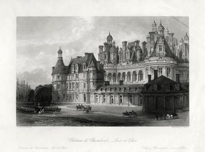 Chateau de Chambord, Loir-et-Cher, Frankreich, 1875 von James Tingle