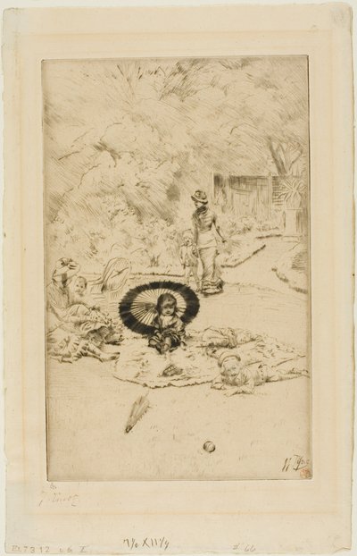 Ein Kinder-Gartenfest von James Tissot