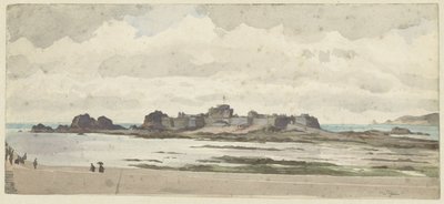 Schloss oder Festung an der Küste von James Tissot