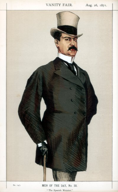 Der spanische Minister, 1871 von James Jacques Joseph Tissot