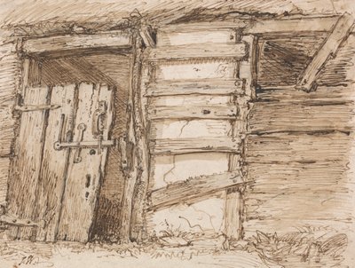 Eine Nebengebäudewand von James Ward