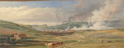 Landschaft in der Nähe von Swansea, Südwales von James Ward