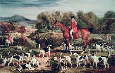Ralph Lambton und seine Hunde von James Ward