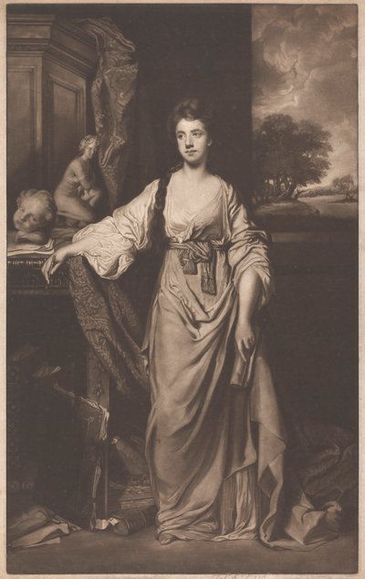 Lady Ann Hussey (geb. Delaval) Stanhope von James Watson