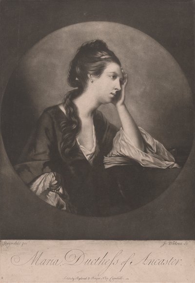 Mary, Herzogin von Ancaster von James Watson