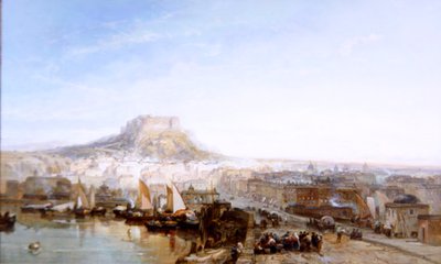 Ansicht von Cartagena, Ostküste Spaniens von James Webb