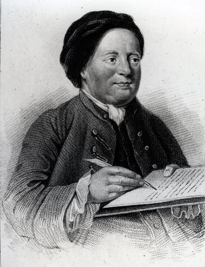 Samuel Richardson (1689-1761) von James, the Elder Hopwood