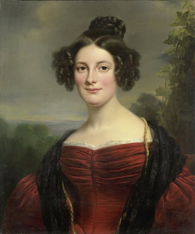 Catharina Annette Fraser (1815-92) von Jan Adam Kruseman