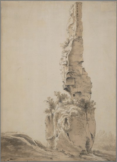 Ruinen in einer Landschaft von Jan Asselijn