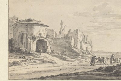 Ansicht von S. Teodoro in Rom von Jan Asselijn