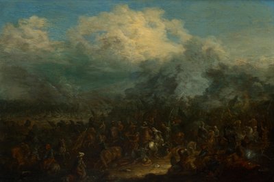 Reiterschlacht von Jan Baptist van der Meiren