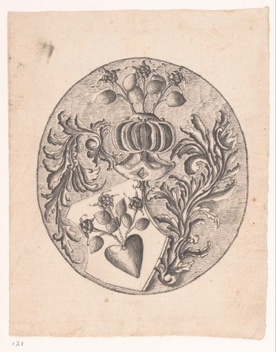 Familienwappen mit Rose von Jan Brandes