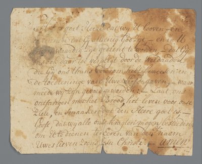 Gebet von Jan Brandes