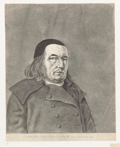 Selbstporträt Jan Brandes 1803 von Jan Brandes