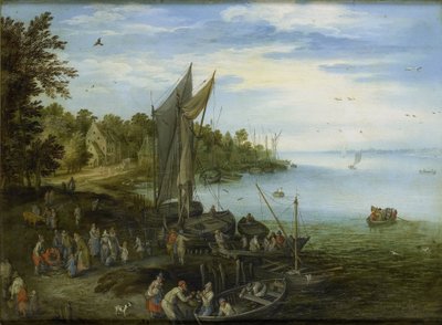 Flussufer von Jan Brueghel (I) (copy after)