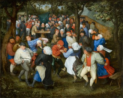 Hochzeitstanz, ca. 1600 von Jan Brueghel the Elder