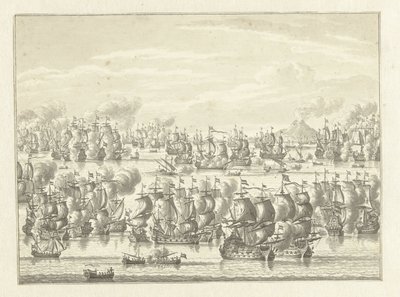 Seeschlacht von Jan Bulthuis