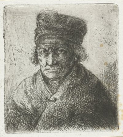 Mann mit Mütze von Jan Chalon