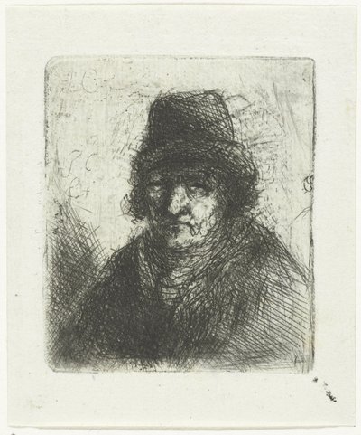 Erwachsener Mann mit Hut von Jan Chalon