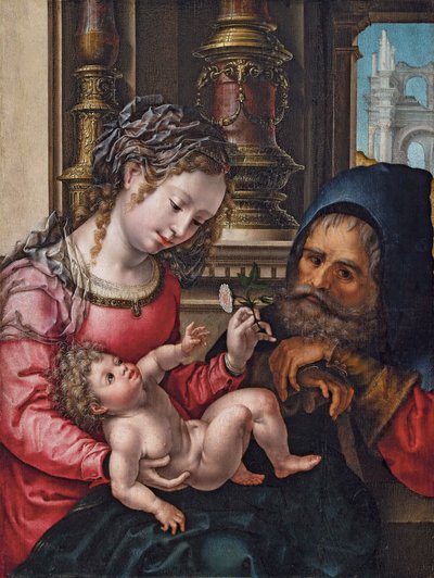 Die Heilige Familie von Jan Gossaert