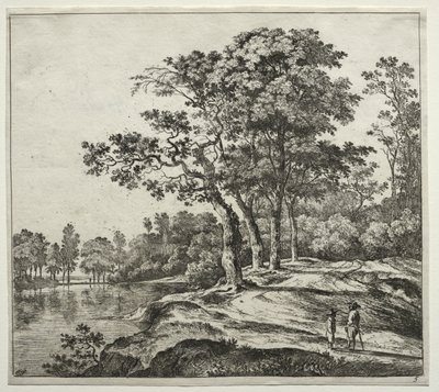 Die vier Bäume von Jan Hackaert