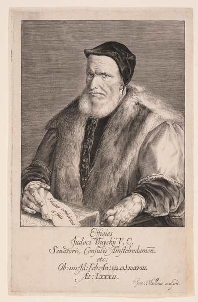Joost Buyck, Bürgermeister von Amsterdam von Jan Harmensz. Muller