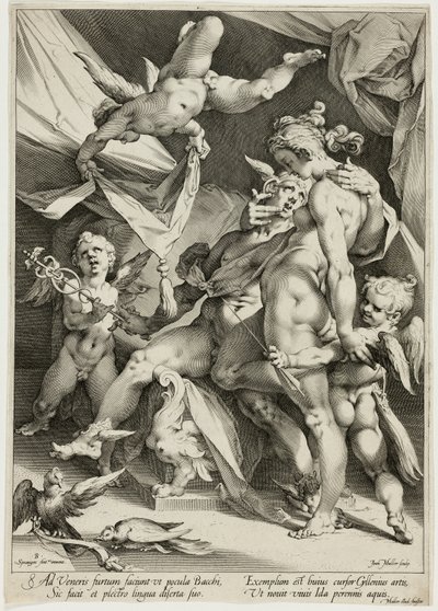 Venus und Merkur von Jan Harmensz. Muller