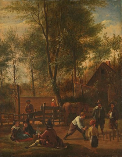 Die Kegler von Jan Havicksz. Steen (copy after)