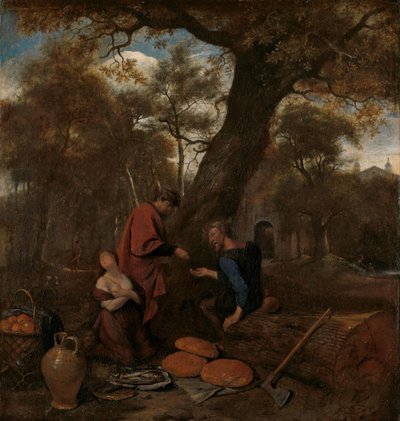 Erysichthon verkauft seine Tochter von Jan Havicksz. Steen