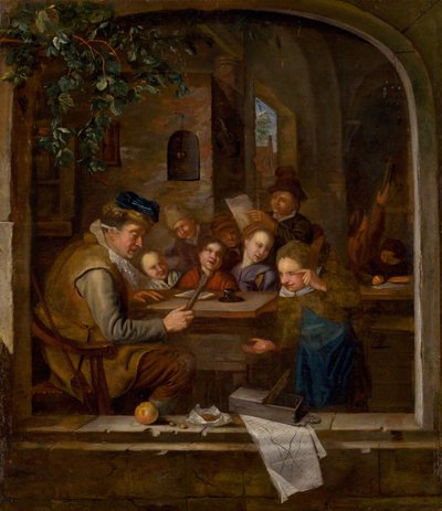 Die Schule, um 1650 von Jan Havickszoon Steen